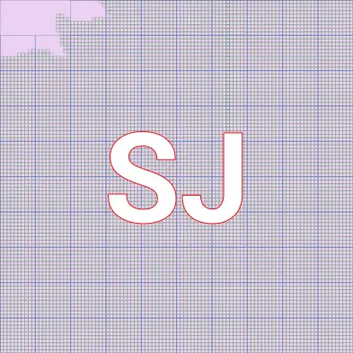 A map of the SJ 100km map square